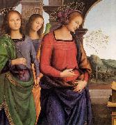 Pietro Perugino The Vision of St Bernard oil painting reproduction